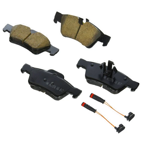 Akebono EUR1122 Euro Ultra Premium Ceramic Disc Brake Pad Kit, GREY
