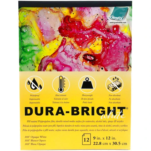 GRAFIX DURA-BRIGHT .010 9x12 12PGS, 9