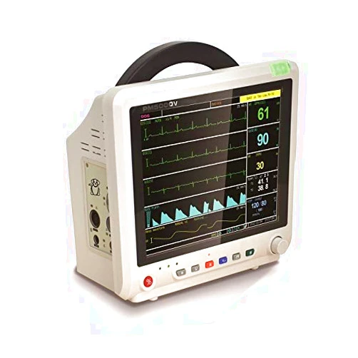 UTMD Utech PM5000VCS Veterinary Multi-parameters Monitor - SPO2/NIBP/TEMP/ECG/PR/Resp/ETCO2 (sidestream)