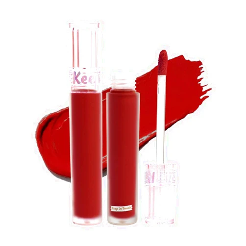 KEEPINTOUCH Keep In Touch Tattoo Lip Candle Tint: Personality Collection | Long Lasting and Moisturizing | Vegan and Cruelty-Free Korean Lip Tint (Sunday Chili)