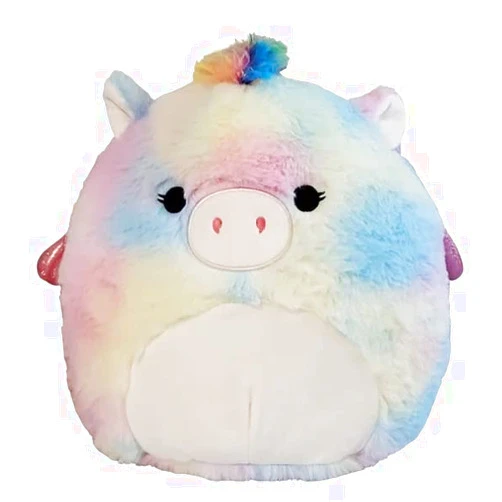 Squishmallow Official Kellytoy Ultra Rare Plush 12 Inch Fuzz-A-Mallow Soft Plush Toy Animals (Paisley Pegasus) Large Ultra Rare Fuzz-a-mallow Paisley Pegasus
