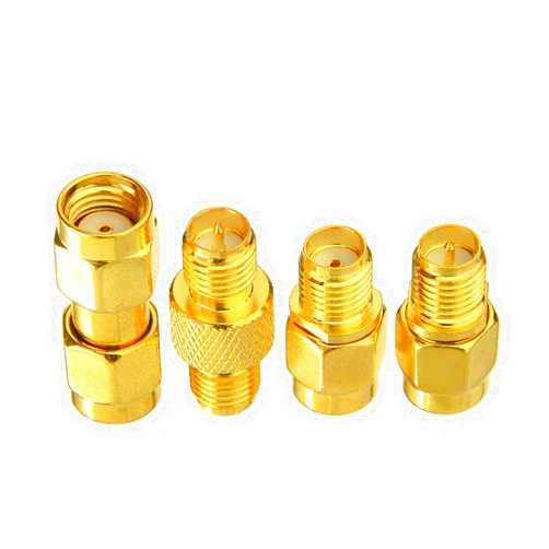 Superbat SMA Female/Male to RP-SMA Female/Male RF Coaxial Coax Adapter Connector Kit