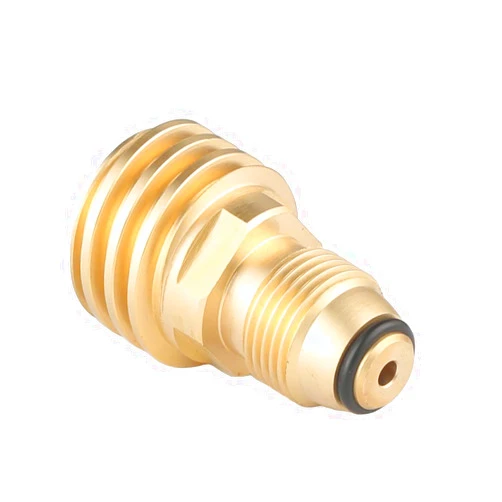 KIBOW Universal Propane Tank Adapter for Old P.O.L Style to New Style/100% Solid Brass