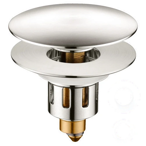 TIORIY Universal Bathroom Sink Stopper - Upgraded Wash Basin Bounce Core Push Type Drain Filter, for1 1/8~1 1/4