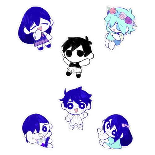 Vision Graphics Magnet Omori Friends Magnetic Vinyl Sticker Decal Magnet 5