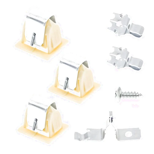 MDCYWKT 279570 Dryer Door Latch Strike Kit Replacement Part Exact Fit for Whirlpool Kenmore Maytag Dryers - Replaces 236877 420198 423232 279337 3392538