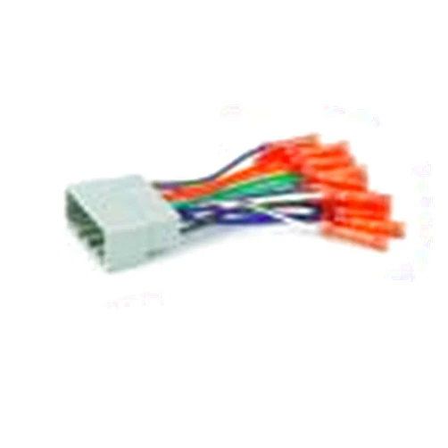 Scosche CR02BCB Compatible with 2002-07 Chrysler, Dodge, Jeep, Plymouth Power/Speaker Connector / Wire Harness for Aftermarket Stereo Installation with Color Coded Wires and Pre-installed Wire Connectors