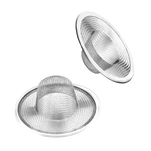 ArtioHipo 2pcs Heavy Duty Stainless Steel Slop Basket Filter Trap, 4.41
