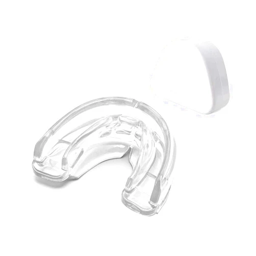 Zhqxhome Youth Mouth Guard Football Sport Mouthguard for Braces, Premium Quality No Boiling Required，Suitable for Basketball, Wrestling, Taekwondo, Jujitsu and Karate (Colorless)