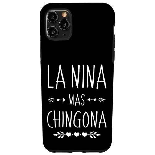 Funny Hispanic Name Designs for Nina iPhone 11 Pro Max Spanish First Name Design - Nina Mas Chingona Case