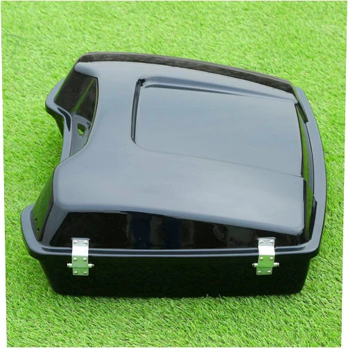 TCT-MOTORPARTS Razor Tour Pak Pack Trunk W/Latch Key Fits for Harley Electra Glide Classic FLHTC