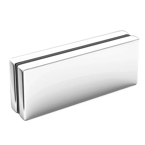 Realth Magnets Bar Neodymium 2 Pack Strong Permanent Rare Earth Magnetic for Fridge Office Science Project Craft (MC602)