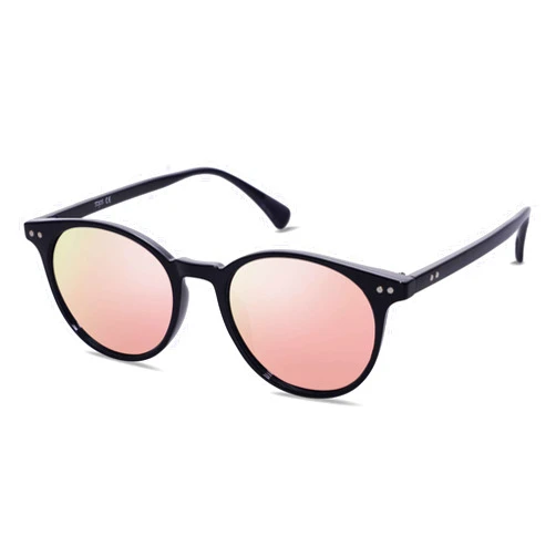 SOJOS Small Round Classic Polarized Sunglasses for Women Men Vintage Style UV400 Lens SJ2113