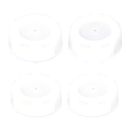 YeeBeny Baby Bottle Lid, Screw Lids Aka Travel Caps with Rewritable Sealing Disc Compatible with Avent dr. brown Mouth Bottles, Baby Bottle Caps, Cap Replace Natural Bottle Sealing Ring and Sealing Disc