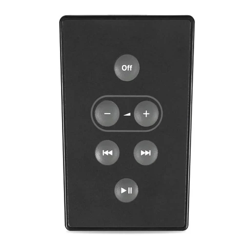 CHUNGHOP New Replacement Remote Control Compatible with Bose SoundDock Series I Digital Music System Replacement Controls System Volume & Basic iPod Functions Black (with CR2032 Battery)