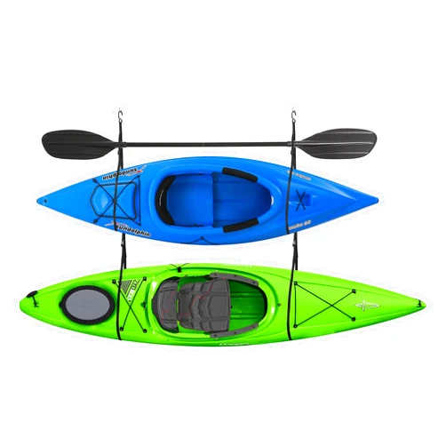 RAD Sportz Single Kayak Rack Hanging Storage from Wall or Ceiling for Surfboards Paddleboards SUP