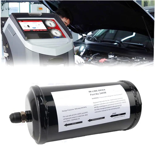 Boeeda Quick Change Evacuation Recycling Filter Drier A/C Recycling Filter Drier Compatible with Robinair AC/R 34430 Replace 17700A, 34450, 34700 (1997), AC375, AC375A, AC375C, 34134Z