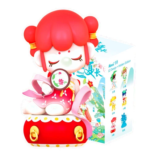 Rolife Nanci Blind Box-24 Solar Terms Series Spring and Summer, 1PC Exclusive Action Figure Box, Popular Collectible Toy Cute Action Figure Creative Kits for Birthday Gifts/Christmas Holiday