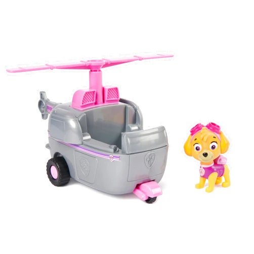 Paw Patrol, Skye’s Helicopter, Toy Vehicle with Collectible Action Figure, Sustainably Minded Kids Toys for Boys & Girls Ages 3 and Up