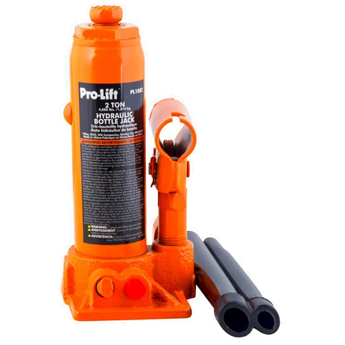 Pro-Lift 2 Ton Hydraulic Bottle Jack - Portable Car Jack 4000 Lbs Capacity with Pump Handle for Car Sedans SUV