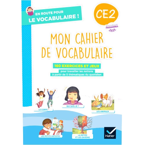 French Edition by Laurence Lefèvre (Author), Vincent Lefèvre (Author) En route pour le vocabulaire ! CE2 - Ed. 2025 - Cahier élève