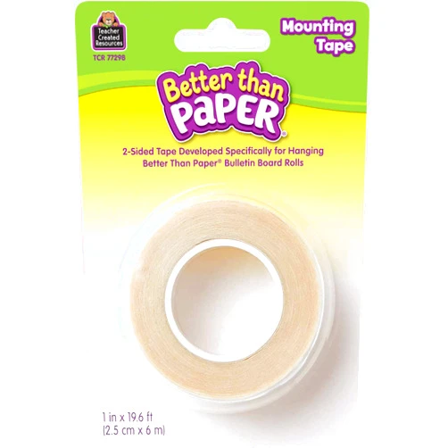 Teacher Created Resources® Better Than Paper® Mounting Tape White 1