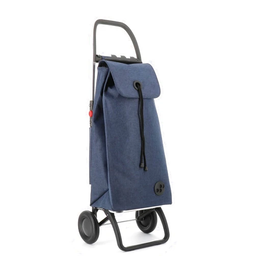 ROLSER I-Max Tweed 2 Wheel Foldable Shopping Trolley - Marine
