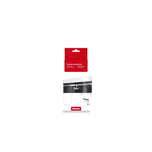 Miele Original Descaling Tablets with Moisture Plus, for Coffee Machines, Steam Ovens, FashionMaster, and Ovens/Ranges with Moisture Plus, Pack of 6