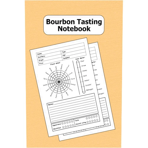 Greg Smith Bourbon Tasting Notebook: Log Book & Record Keeping Notebook for Bourbon Collectors and Lovers | Taste, Review, Rate, and Record your Bourbons