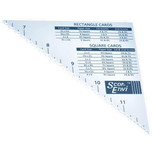 Scor-Pal SP406 Scor-Envi Diagonal and Envelope Template