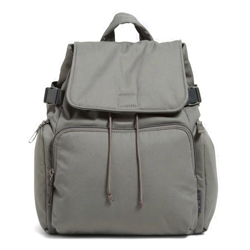 Vera Bradley Women's Cotton Utility Backpack, Galaxy Gray - Recycled Cotton, One Size