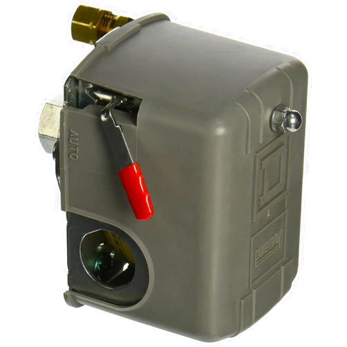 Square D Pumptrol Pressure switch for compressed air compressor 9013FHG12J52M1X 95-125 psi With Unloader & On/Off Lever (Paks)
