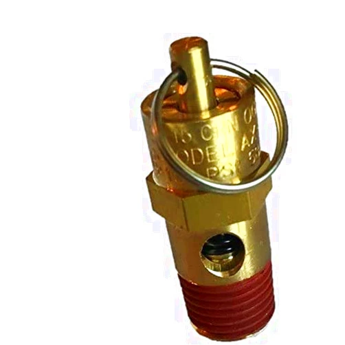Baymic New NPT Air Compressor Safety Relief Pressure Valve (Pack of Four pcs - 200 PSI - 1/4inch - Tank Pop Off)