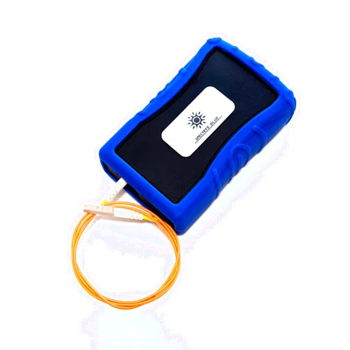 Generic Spectryx Blue Mobile Educational Spectrometer - Bluetooth-Enabled, High Precision 350-850nm Wavelength, Portable for Gemstone Identification, Fluorescence, Chemistry Labs with CMOS Sensor