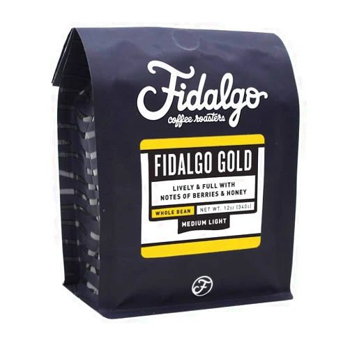 Fidalgo Coffee Roasters Fidalgo Gold, Whole Bean, 12oz case of 6
