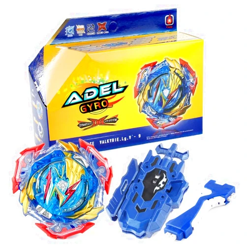 Adelgyro Ultimate Valtryek Blayde Blades Burst Battling Tops Game Bla Blades String Launcher Grip Bae Blades Set Play Blades Toys for Boys 6-8 Bley Bley Battle Tops
