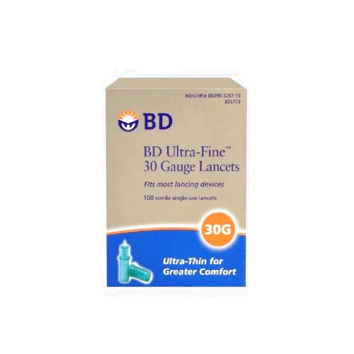 Vill Beauty BD Ultra Fine Lancets 30 Gauge 100 count