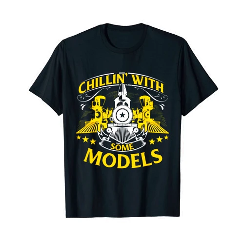 Eisenbahn Lokführer Modellbau Zugführer Kostüm Zug Railway Model Railway Steam Train Locomotive Driver Schaffner Train T-Shirt