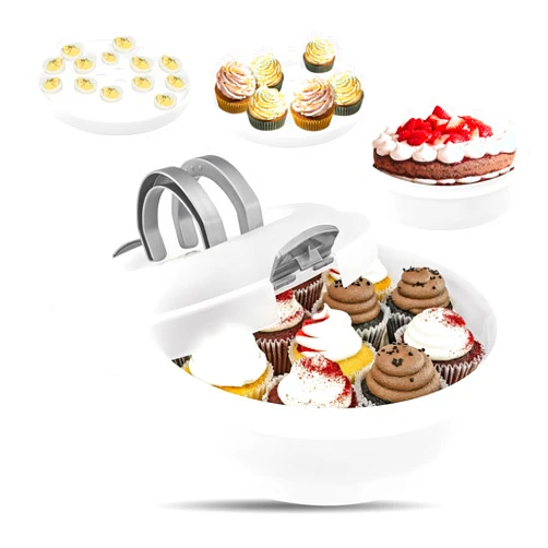 Southern Homewares Pie Carrier with Lid and Handle 3-in-1 - Plastic Pie Container for Cakes, Pies, Cupcakes, Muffins Dessert, Pie Transport Container