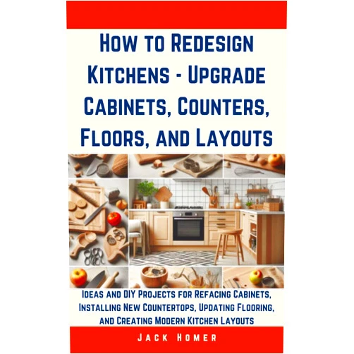 Jack Homer How to Redesign Kitchens - Upgrade Cabinets, Counters, Floors, and Layouts: Ideas and DIY Projects for Refacing Cabinets, Installing New Countertops, Updating ... Kitchen (Build It Yourself Mastery Series)
