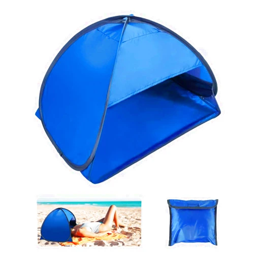 MOXTOYU Mini Pop Up Beach Sun Tent, Portable Instant Shade Canopy for Pet and Family, Lightweight Sun Shelter for Beach Sun Face Head Shade Protection