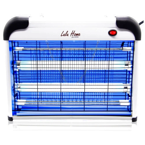 Lulu Home Electric Bug Zapper, Aluminium Indoor Insect Killer for Mosquito, Bug, Fly with Powerful 2800V Grid 20W Bulbs