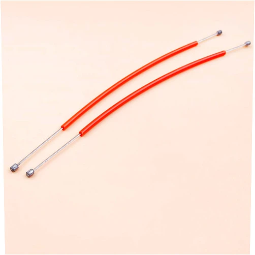 Beixi Time 2Pcs/lot Throttle Cable Line for Husqvarna 445 445e 450 450e Chainsaw Parts Replace 504098801