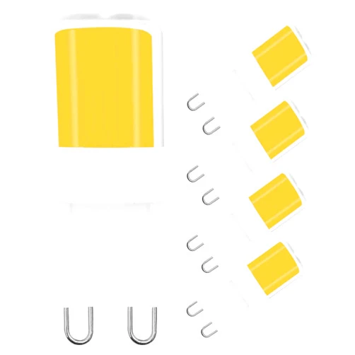 LIENNGKE 5 Pack G9 LED Light Bulb 2W 20W Halogen Equivalent 3000k Warm White 300 Lumen JCD Bi-Pin Base Range Hood COB Bulbs Table Lamp Bedroom