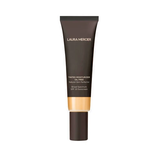 Laura Mercier Tinted Moisturizer Oil Free Natural Skin Perfector with SPF 20: All Day Shine Control, Sheer Coverage, Blurred Matte Finish, For Oily Skin, Skin Tint