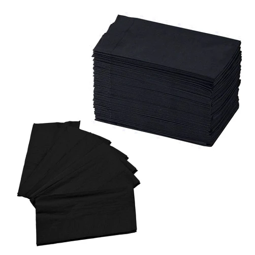 Perfect Stix Perfectware 2 Ply Black Dinner Napkin Pack of 125
