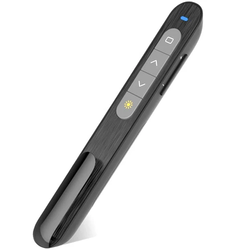 Kinizuxi Presentation Clicker for PowerPoint Remote, Hyperlink Volume Wireless Presenter Remote Presentation Pointer, USB Presentation Remote Slide Advancer PPT Clicker for Computer Laptop Mac