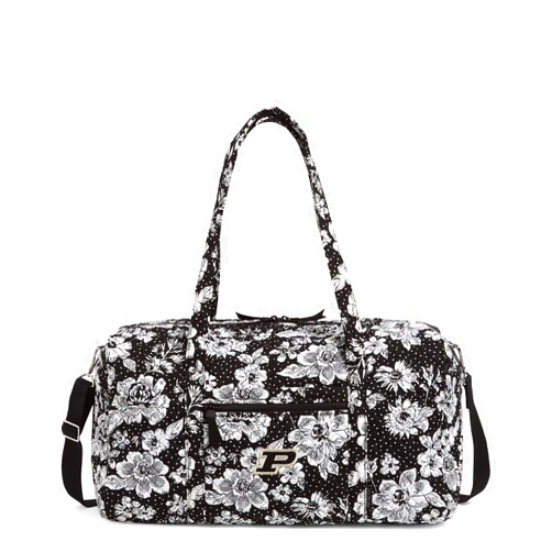Vera Bradley Women's Cotton Collegiate Large Travel Duffle Bag (Multiple Teams Available)