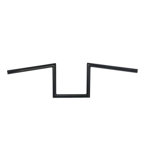 CELOMT 8'' Rise 7/8'' 22mm Motorcycle Handlebar Z bar Drag Bar Fit Universal Gloss Black
