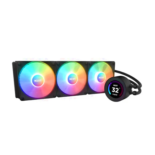 NZXT Kraken Elite RGB 360- RL-KR36E-B1-360mm AIO CPU Liquid Cooler - Customizable 2.36
